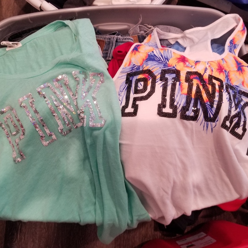 Victoria's secret Pink tank tops